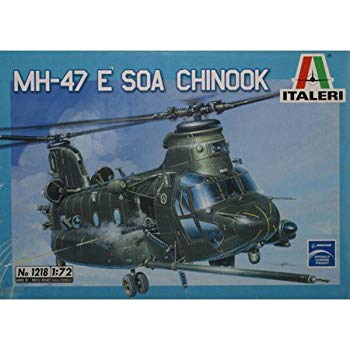 [Used] (Unused/Unopened) Tamiya Italeri 1218 1/72 MH-47E SOA Chinook Plastic model