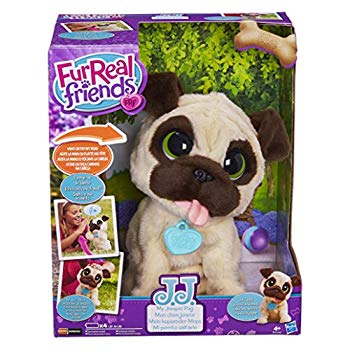 [Used] (Unused / Unopened) Hasblo Faral Friends J.J. My Jumping Pug Moving Plush B0449 Genuine