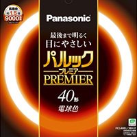 [Used] (Unused / Unopened) Panasonic Park Premier Fluorescent Light (Fluorescent Lamp) Round Starter Type 40 Type Light bulb color [5 pieces] FCL40EL38HF