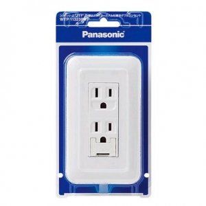 [New] Panasonic (Panasonic) Wide 21 embedded Arserminal Double outlet WTP113238WP [Genuine package]