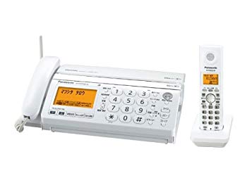 【中古】(未使用･未開封品)　パナソニック おたっくす デジタルコードレスFAX 子機1台付き ホワイト KX-PW320DL-W