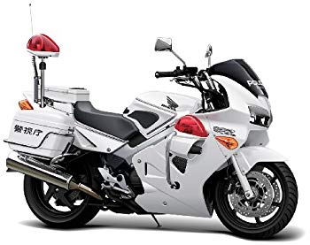 【中古】(未使用･未開封品)　フジミ模型 1/12 BIKEシリーズ No.4 Honda VFR800P 警視庁白バイ仕様