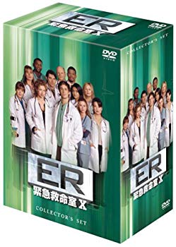 [Used] (Unused / Unopened) ER Emergency Life Room X <Ten Season> DVD Collector&