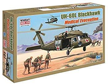 [Used] (Unused/Unopened) Mini Craft 1/48 U.S. military UH-60L Emergency transfer machine Plastic model MC11644