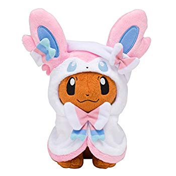 [Used] (Unused / Unopened) Pokemon Center Original Plush Eevee Poncho Series NP