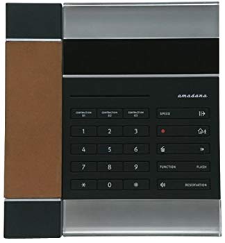 [Used] (Unused / Unopened) AMADANA DT-120-B Phone (with answering function) Black