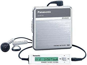 【中古】(未使用･未開封品)　パナソニック ポータブルMDプレーヤー シルバー D‐SOUND SJ-MJ100-S