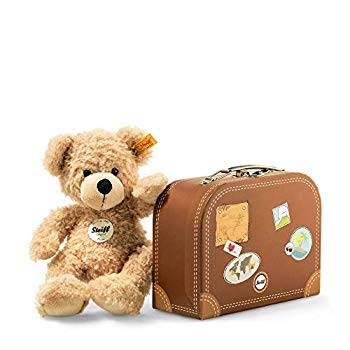 [Used] (Unused / Unopened) teddy bear fin suitcase 28cm Plush toy