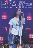 【新品】 BoA FIRST LIVE TOUR 2003 ~VALENTI~ [DVD]