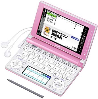 【中古】(未使用･未開封品)　カシオ 電子辞書 エクスワード 中学生モデル XD-D3800PK ライトピンク