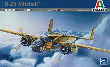 [Used] (Unused/Unopened) Tamiya Italeri 2650 1/48 Lockheed North American B-25 C/D Mitchell Plastic Model