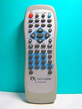 [Used] (Unused / Unopened) EVER GREEN DVD remote control EG-D2300RM