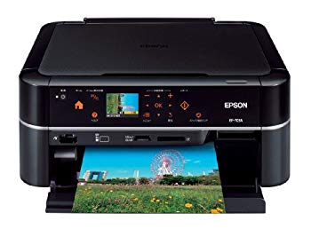 【中古】EPSON Colorio インクジェット複合機 EP-703A カンタンLEDナビ搭載 6色染料インク