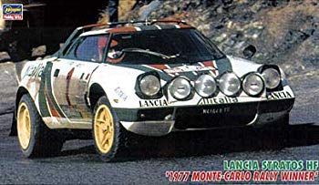 [Used] (Unused/Unopened) Hasegawa 1/24 Launchor Stratos 1977 Monte Carlor Rally Winner 