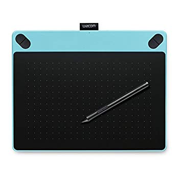 [Used] (Unused/Unopened) Wacom intuos Comic [Old model] Pen & Touch Manga/Illustration System M size Mint Blue CTH-690/B1