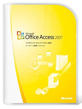 [Used] (Unused/Unopened) [Old product/manufacturer shipment end/support end] Microsoft Office Access 2007