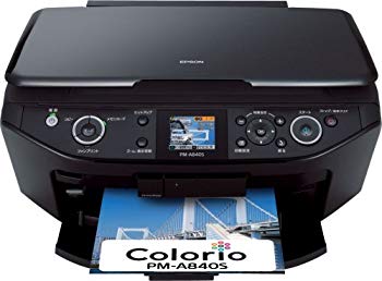 [Used] EPSON Multiphoto Colorio EPSONCOLOR compatible 6-color dye ink photo compound machine PM-A840S