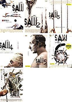 [Used] (Unused / Unopened) SAW Sou 1, 2, 3, 4, 5, 6, The Final [Rental Drop] All 7 Volumes [Market Place DVD Set Product]