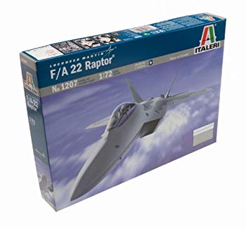 [Used] (Unused/Unopened) Tamiya Italeri 1207 1/72 F-22 Raptor Plastic Model