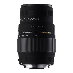 【中古】SIGMA 望遠ズームレンズ 70-300mm F4-5.6 DG MACRO ソニーA(α)マウント