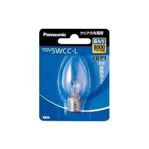 [New] Panasonic clear Komaru bulb 5 type C type / Long life type [1 piece] Panasonic 110V5WCCL