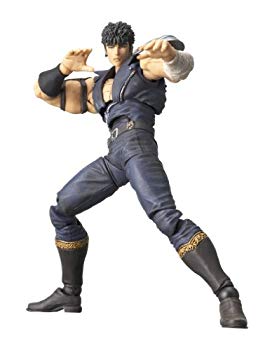 [Used] Legacy of Revoltech North Star Fist Kenshiro Approximately 140mm ABS & PVC Painted Movable Figure LR-001