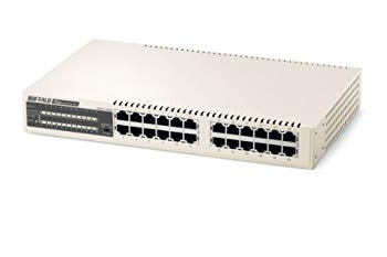[Used] (Unused / Unopened) BUFFALO GIGA Switching HUB 24 port LSW3-GT-24NSR
