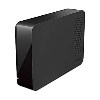 [Used] BUFFALO USB3.0 External hard disk PC/home appliance compatible 3TB black HD-LC3.0U3-BKD