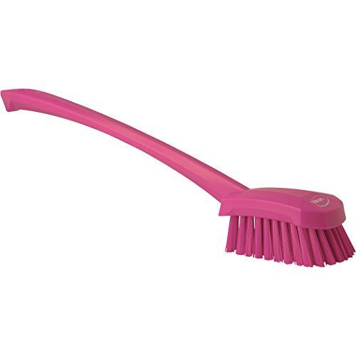 [New] VIKAN (Vikan) Brush hardware with long pattern handle 4186 Pink JBLR306