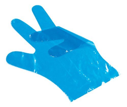 [New] Sakuramen Standard gloves Poly blue (100 pieces) L 30μ