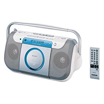 [Used] (Unused / Unopened) SONY CD Radio Cassette Coder (Blue) CFD-E100TV (L)