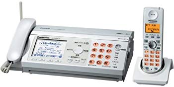 【中古】(未使用･未開封品)　パナソニック おたっくす デジタルコードレスFAX 子機1台付き ホワイト KX-PW606DL-W