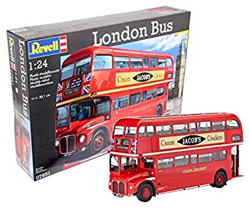 [Used] (Unused/Unopened) German level 1/24 London bus R07651 Plastic model