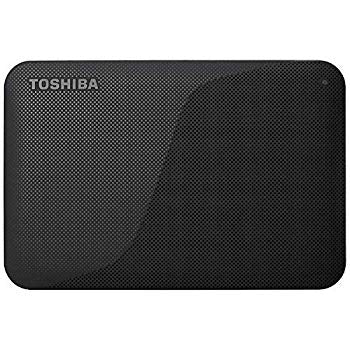 【中古】(未使用･未開封品)　東芝 USB3.0接続 ポータブルハードディスク 1.0TB（ブラック）CANVIO BASICS（HD-ACシリーズ） HD-AC10TK