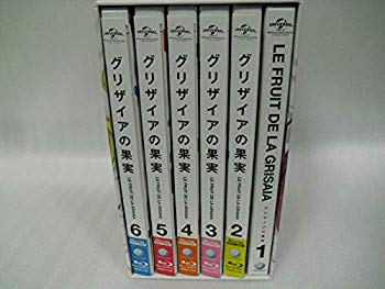 【中古】アニメ グリザイアの果実 Blu-ray 初回限定版 全6巻セット 全巻収納BOX付き