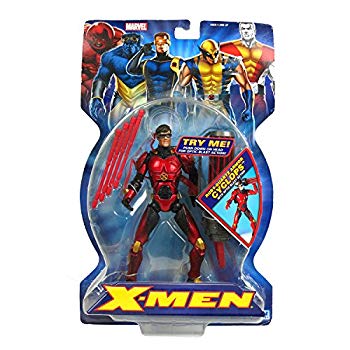 [Used] (Unused / Unopened) MARVEL X-MEN ACTION FIGURE: Ruby Quartz Armor Cyclops With Optic Blast Action