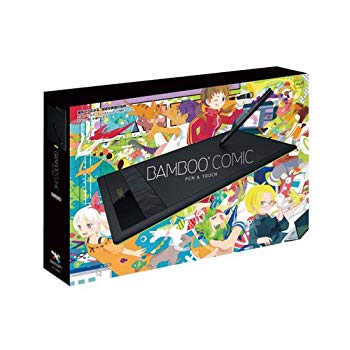 [Used] (Unused/Unopened) Wacom Pentablet M Size Black Easta MINI & Comista MINI attached Bamboo Comic CTH-670/K2