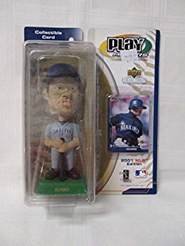 【中古】(未使用･未開封品)　イチロー首振り人形　2001 MLB (ボブルヘッド/バブルヘッド)　 ICHIRO BOBBLE-HEAD