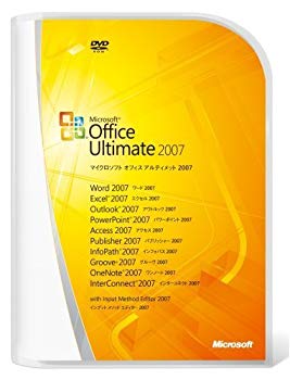 [Used] (Unused/Unopened) [Old product/manufacturer shipment end/support end] Microsoft Office 2007 Ultimate
