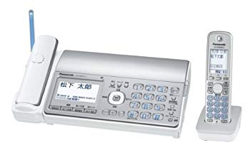 【中古】(未使用･未開封品)　パナソニック おたっくす デジタルコードレスFAX 子機1台付き 1.9GHz DECT準拠方式 シルバー KX-PD551DL-S