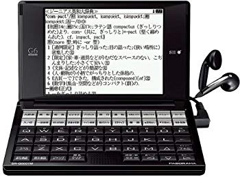 [Used] (Unused / Unopened) SII Electronic Dictionary PASORAMA Business Model SR-G6001M Compact Size Business Viewer Eiwa Dictionary Travel Conversation Record