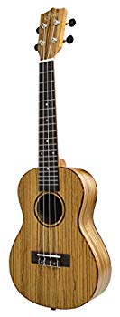 [Used] (Unused / Unopened) S.YAIRI Yai Low Ukulele Concert Size Zebra Wood Gear Peg Specification YU-C-03ZW (Gig bag included)