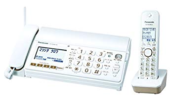 【中古】(未使用･未開封品)　パナソニック おたっくす デジタルコードレスFAX 子機1台付き 1.9GHz DECT準拠方式 ブラック KX-PD303DL-K