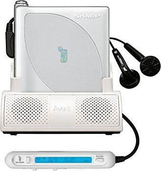 [Used] (Unused / Unopened) SHARP 1 Bit Portable MD Player MD-DP700-W (White)