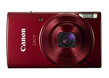 [Used] Canon Digital Camera IXY 190 Red Optical 10 times Zoom IXY190RE