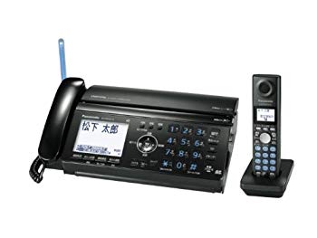 【中古】(未使用･未開封品)　パナソニック おたっくす デジタルコードレスFAX 子機1台付き ブラック KX-PW521XL-K