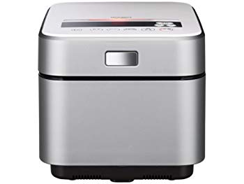 [Used] Mitsubishi IH Jar Rice Cooker NJ-XS10J-S "Steamless IH" (Diamond Silver 5.5 Comes)