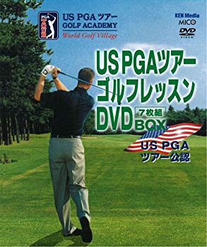 【中古】(未使用･未開封品)　US PGAツアーゴルフレッスンDVD-BOX(7枚組)