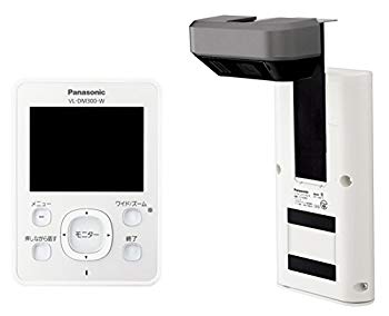 [Used] (Unused / Unopened) PANASONIC Wireless Door Monitor Door Moni White Wireless Door Camera+Monitor Parent Plan One Set VL-SDM300-W