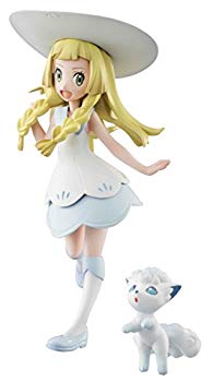 [Used] (Unused / Unopened) G.E.M. Series Pokemon Monster Lily & Shiron (Arora Rocon) Approximately 130mm PVC PVC Painted Finished Figure
